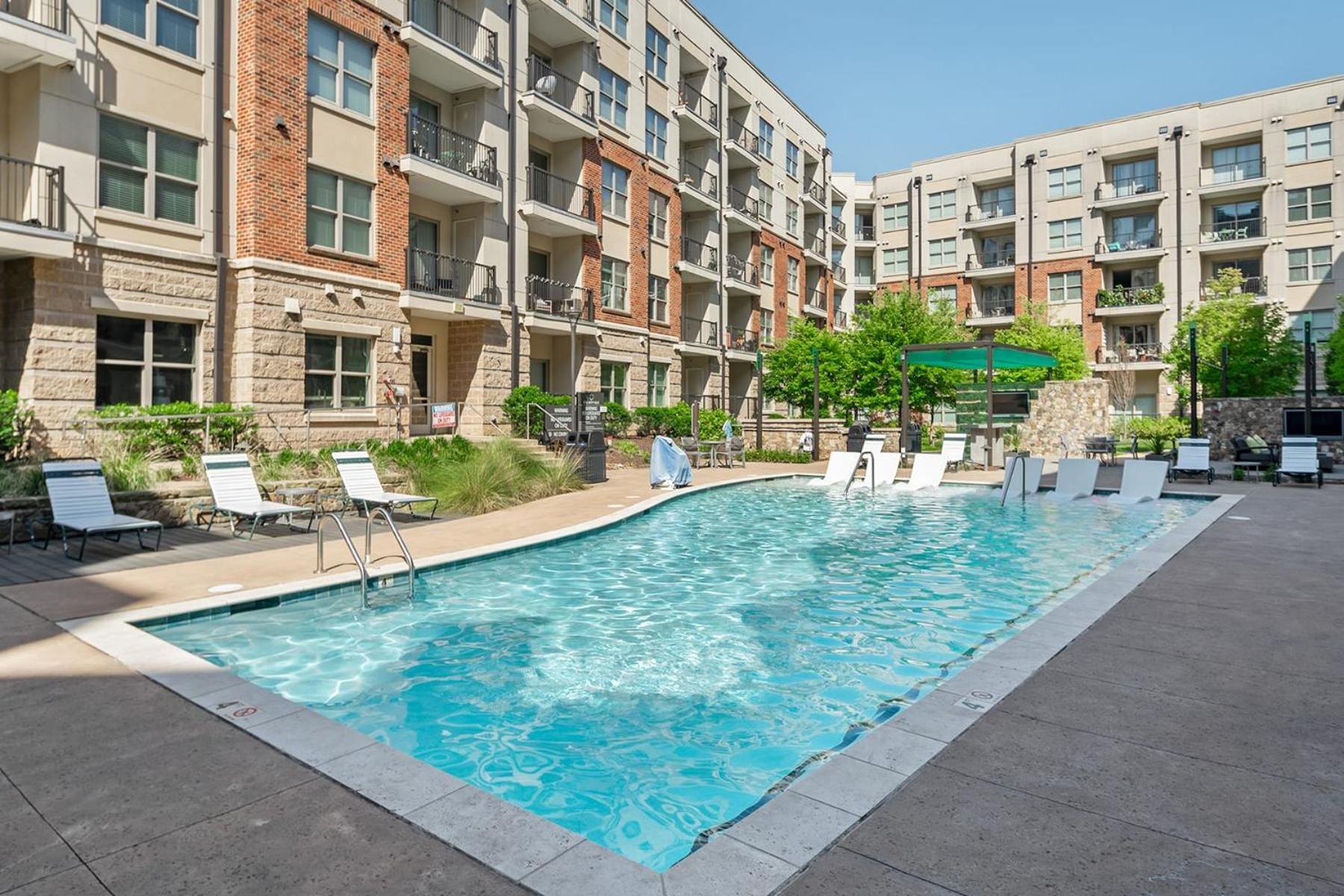 Uptown 4Th Ward Luxury Apt Year-Round Pool Charlotte Dış mekan fotoğraf